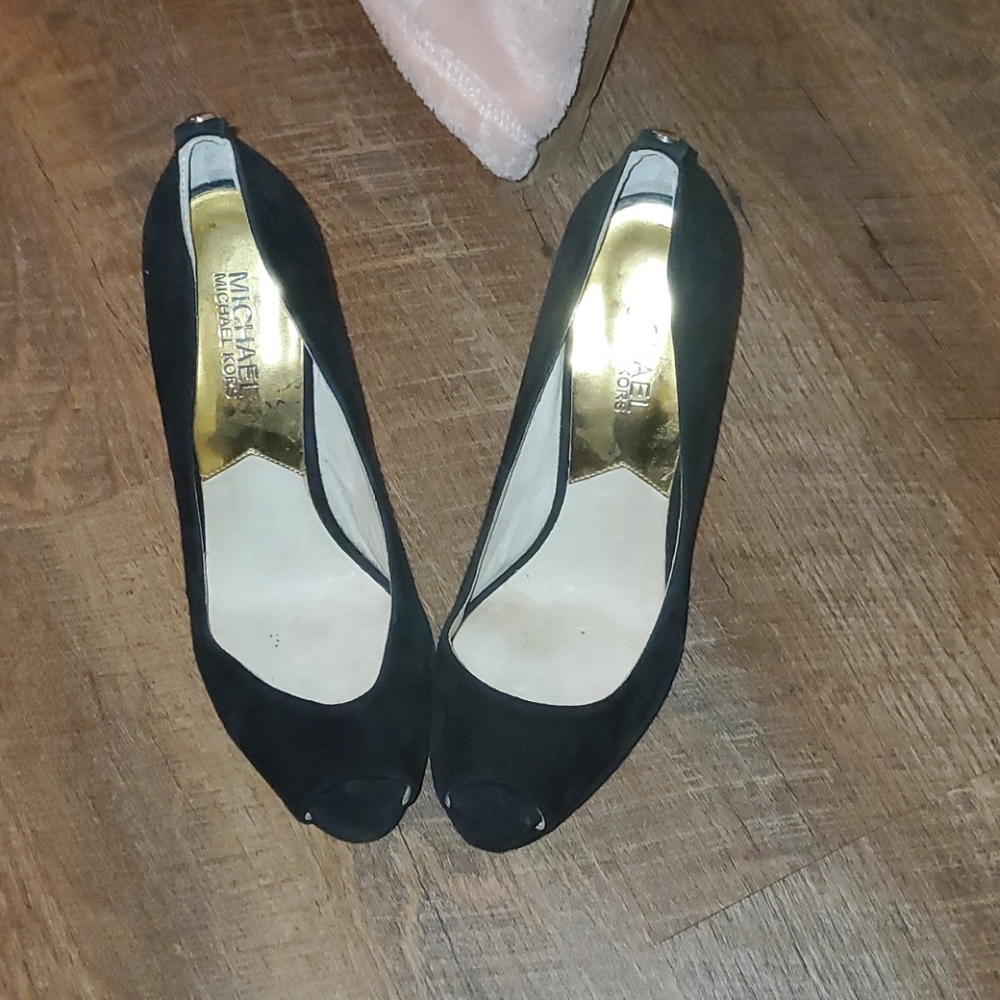 Michael Kors black high heels
